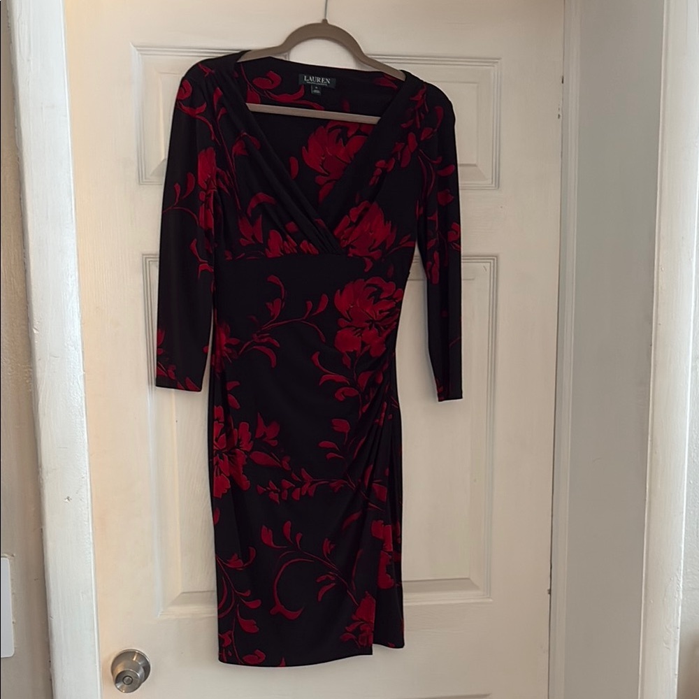 Women's Black and Red Dress